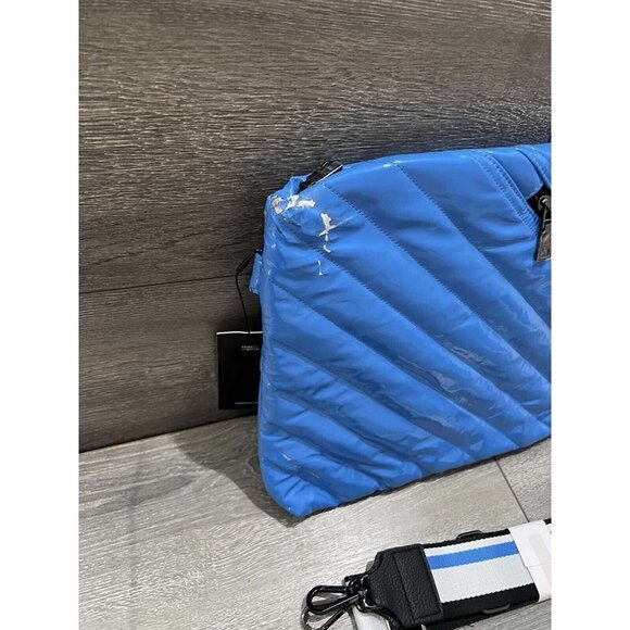 Think Royin Quilted Medium Crossbody - Westwood HamptonBluePtnt Bag - Picture 6 of 7